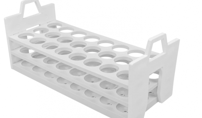 166220 24 Position Vessel Rack CEM